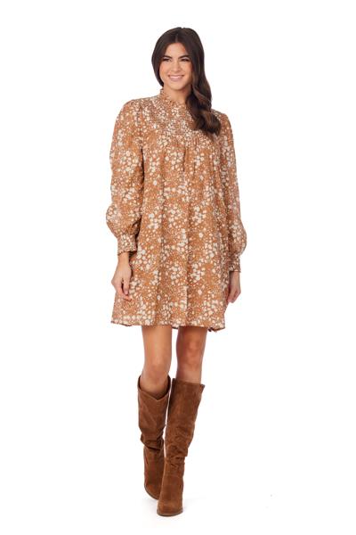 BENNINGTON SMOCKED DRESS