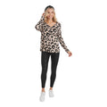 Tan Leopard Teddy T-Shirt