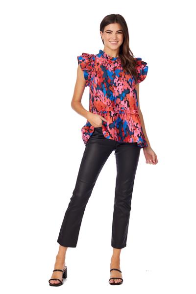 WOODY FLOUNCE TOP
