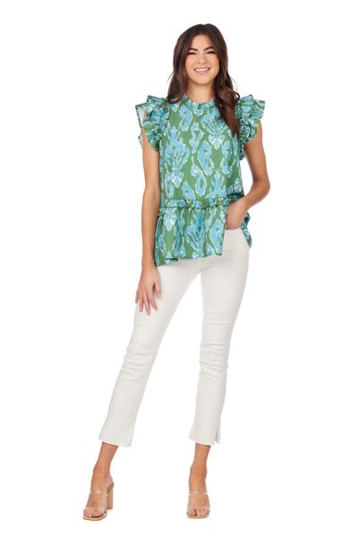 WOODY FLOUNCE TOP