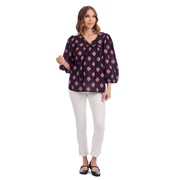 MARTIE BALLOON SLEEVE TOP