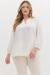Solid 3/4 sleeve v-neck top