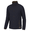 Mens Brick Quilted Jacket - Navy