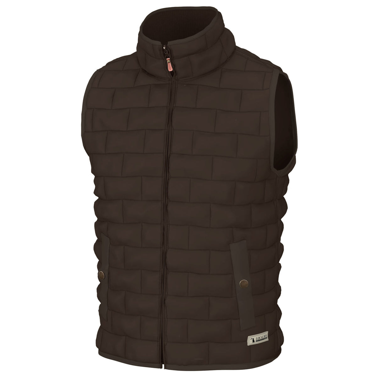 Men’s Brick Quilted Vest