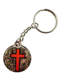 Tap To Pray™ Forest Camo Keychain