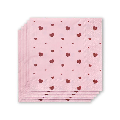 Valentines Cocktail Napkin