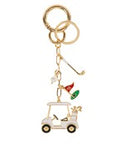 Gold Bag Cham & Keychain