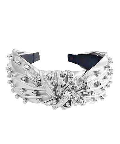 Metallic Knotted Headband