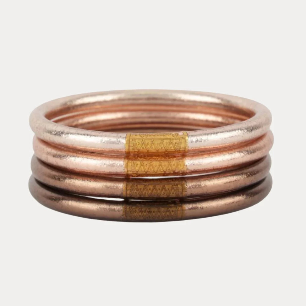 All Weather Bangles (Set of 4) Serenity Prayer