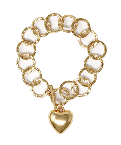 Heart Locket Bracelet