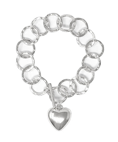 Heart Locket Bracelet