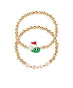 Stretchy Golf Beaded Bracelet