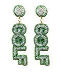 GOLF Beaded Earrings