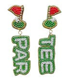 PAR TEE Beaded Earrings