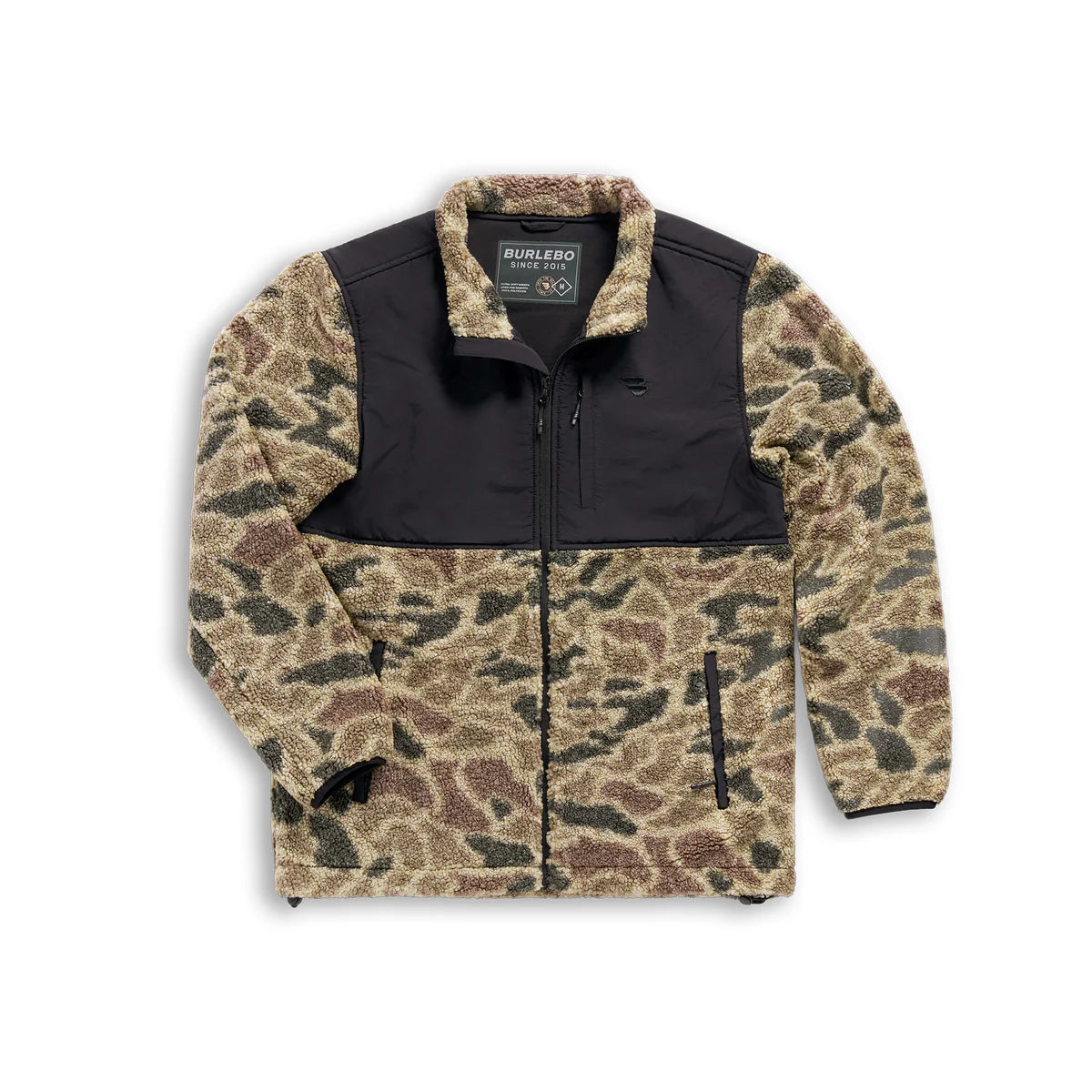 Burlebo Men’s Sherpa Full Zip Jacket