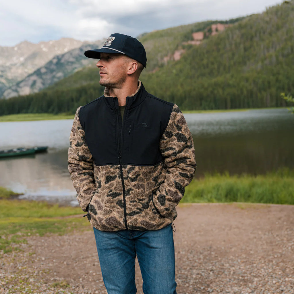 Burlebo Men’s Sherpa Full Zip Jacket