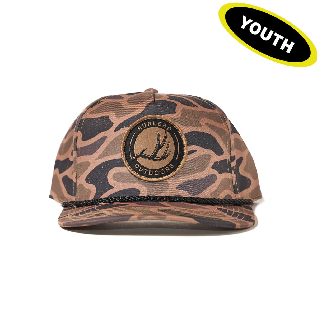Burlebo Youth Hat Antler Patch Gauge Camo