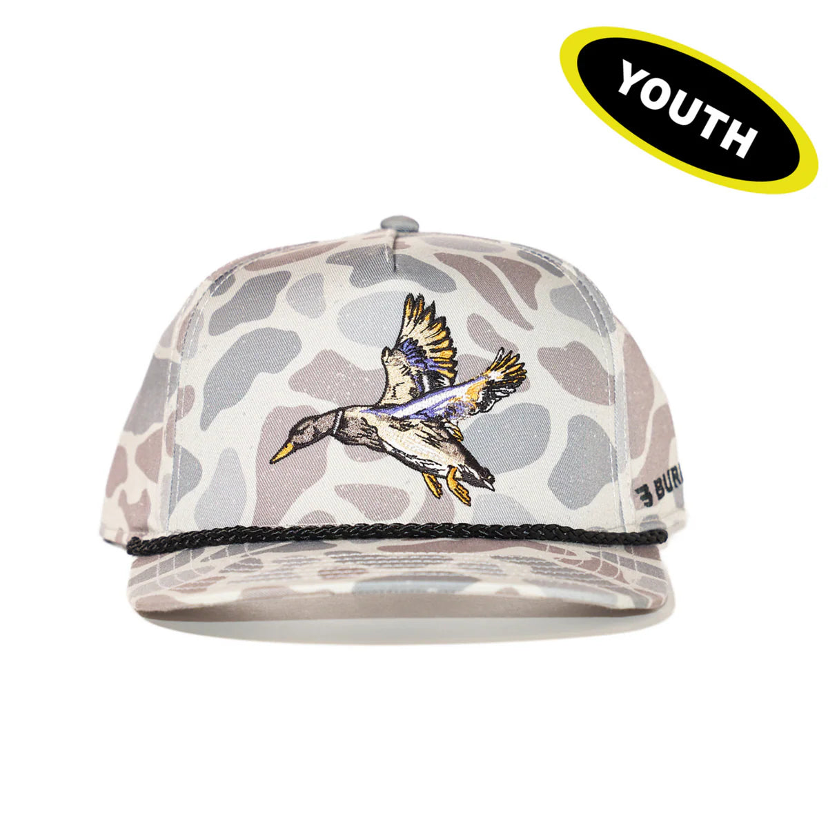 Burlebo Youth Hat Diving Mallard Classic Deer Camo