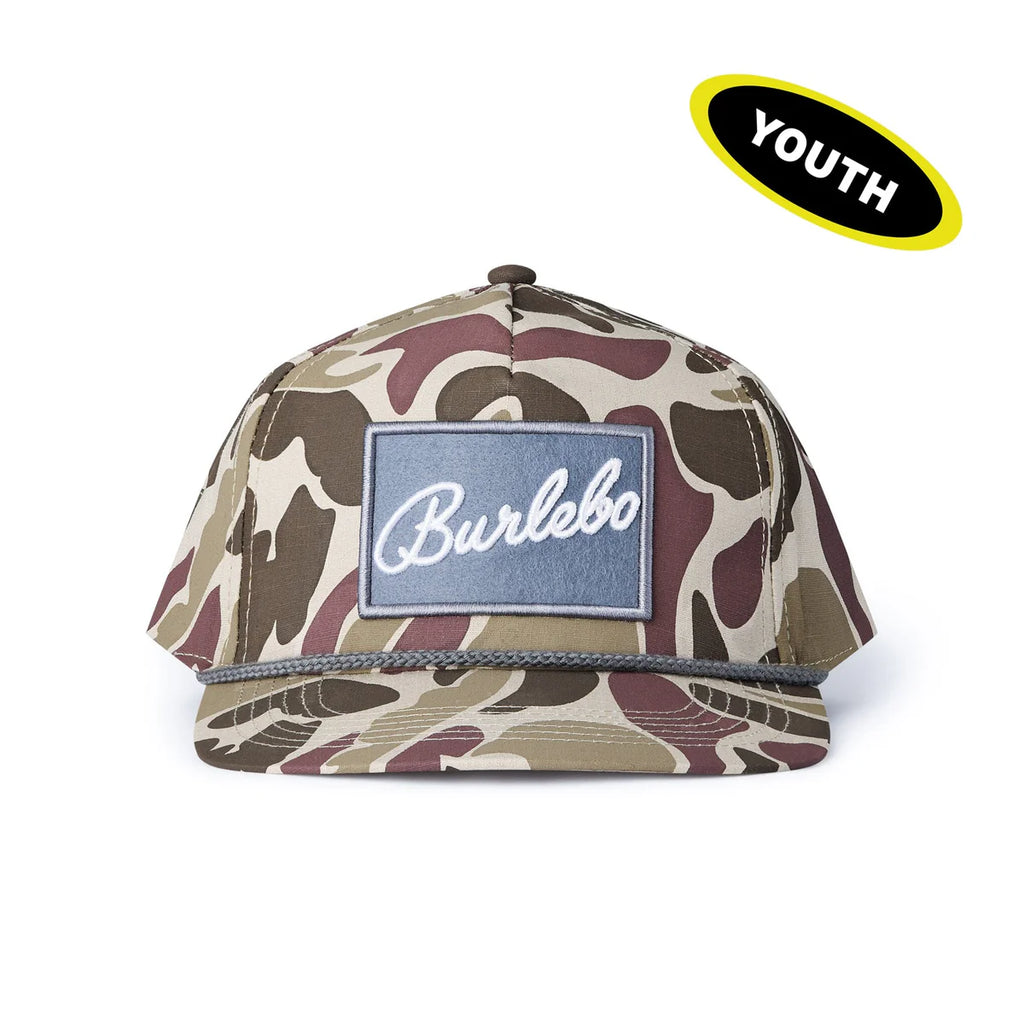 Burlebo Youth Hat BURLEBO Grey Patch Camo