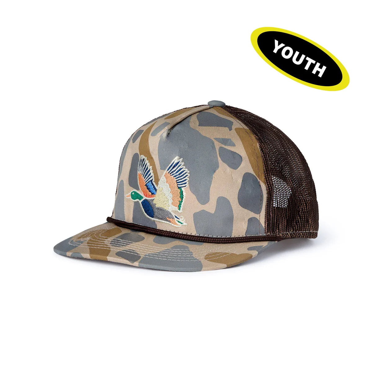 Burlebo Youth Hat Retro Camo Duck