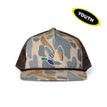 Burlebo Youth Hat Retro Camo Duck