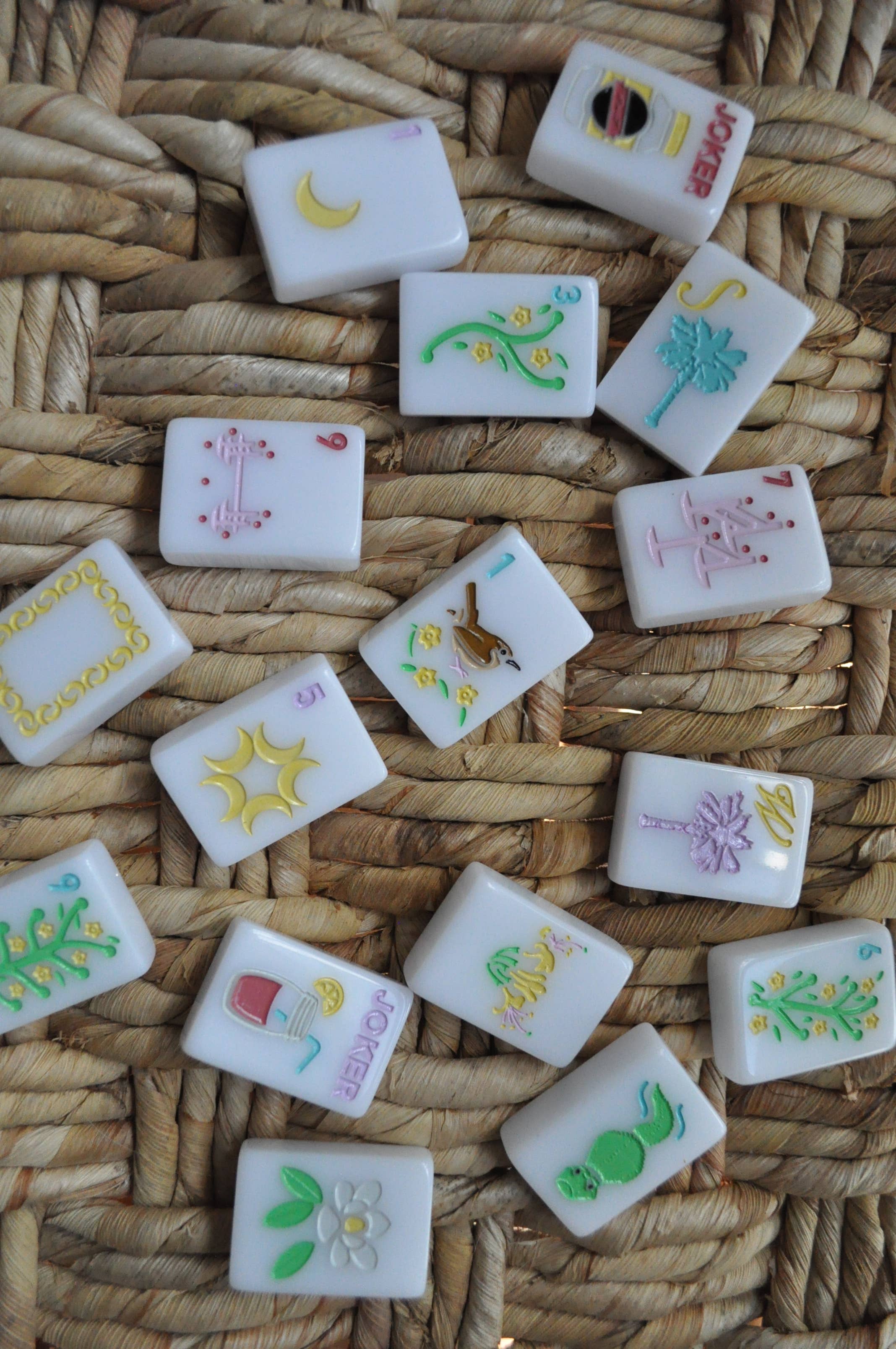 "Palmetto Tiles" SC Inspired Mahjong Set
